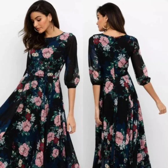 NWT Yumi Kim Woodstock Floral Maxi Dress - Picture 3 of 9